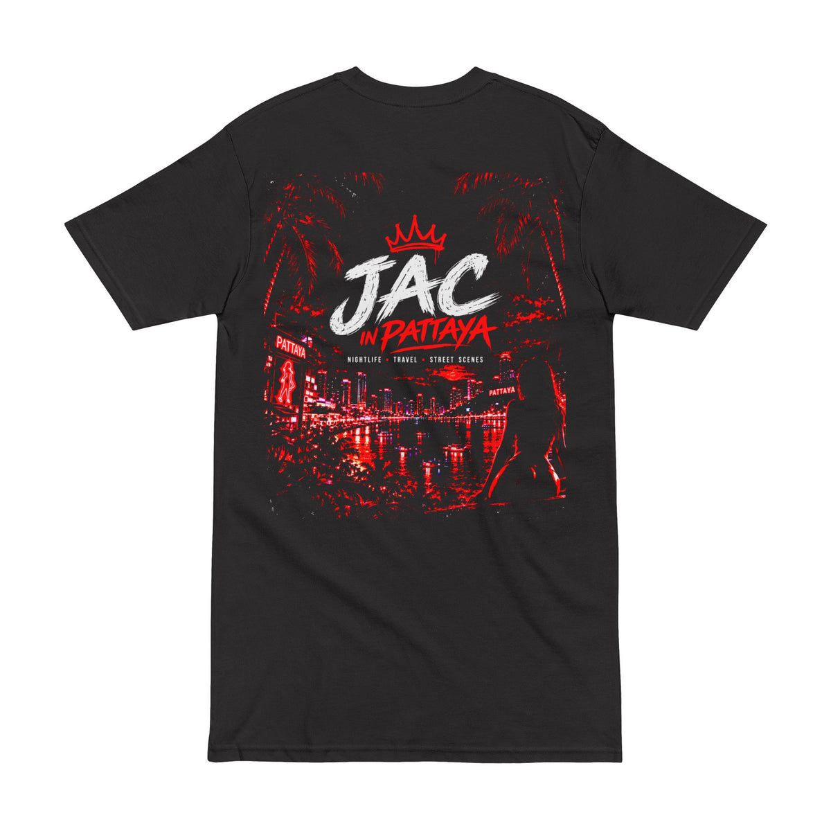 JAC in Pattaya Graphic Tee — Men's Travel Nightlife T‑Shirt