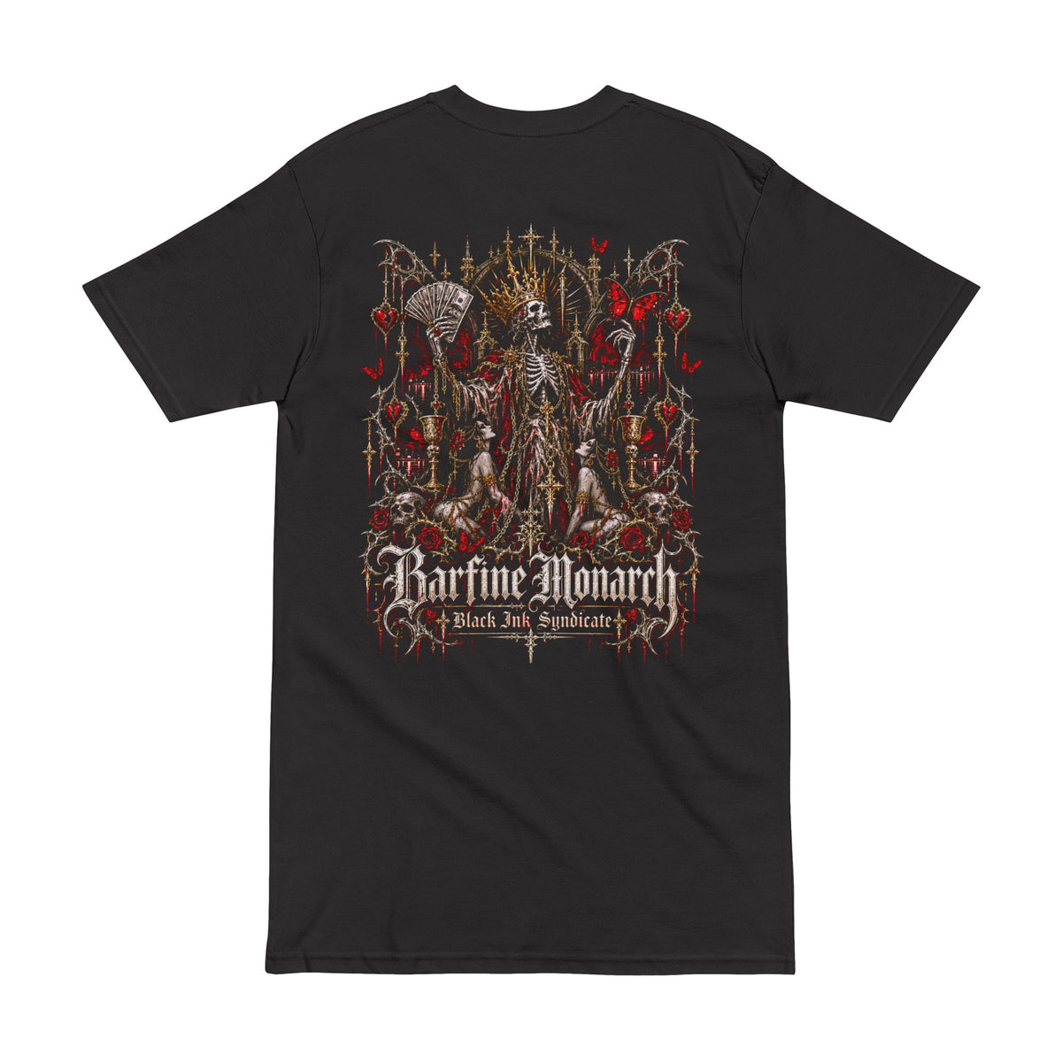 Barfine Monarch – Pattaya Edition – Skeletal King T-Shirt