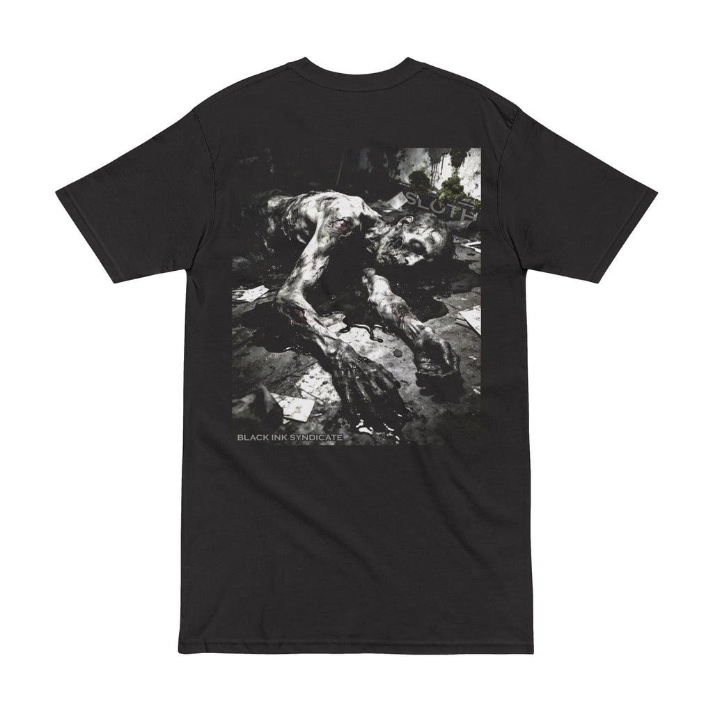 SLOTH Horror Graphic Tee – Seven Deadly Sins - Premium Graphic T-Shirt