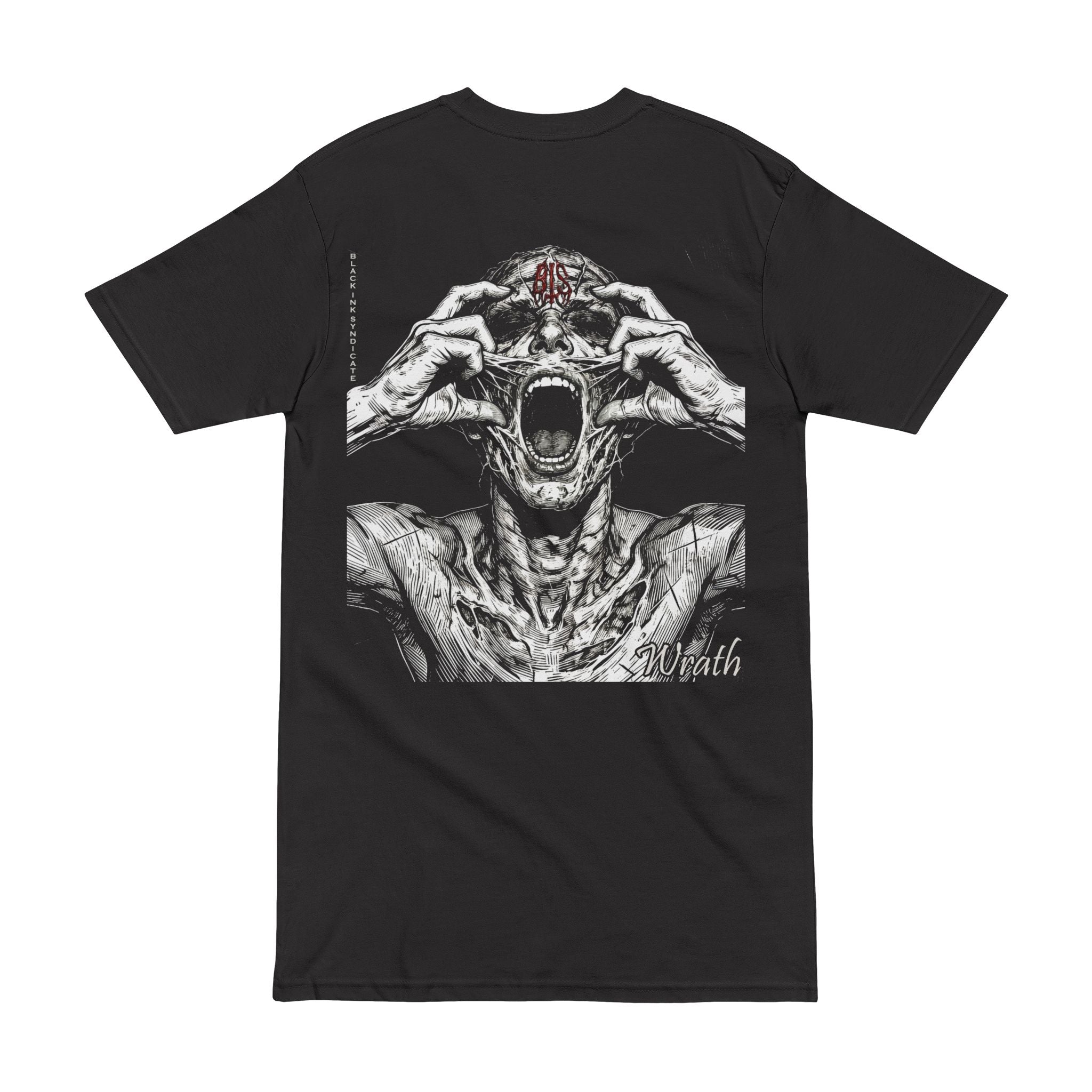 WRATH Horror Graphic Tee – Seven Deadly Sins - Premium Graphic T-Shirt