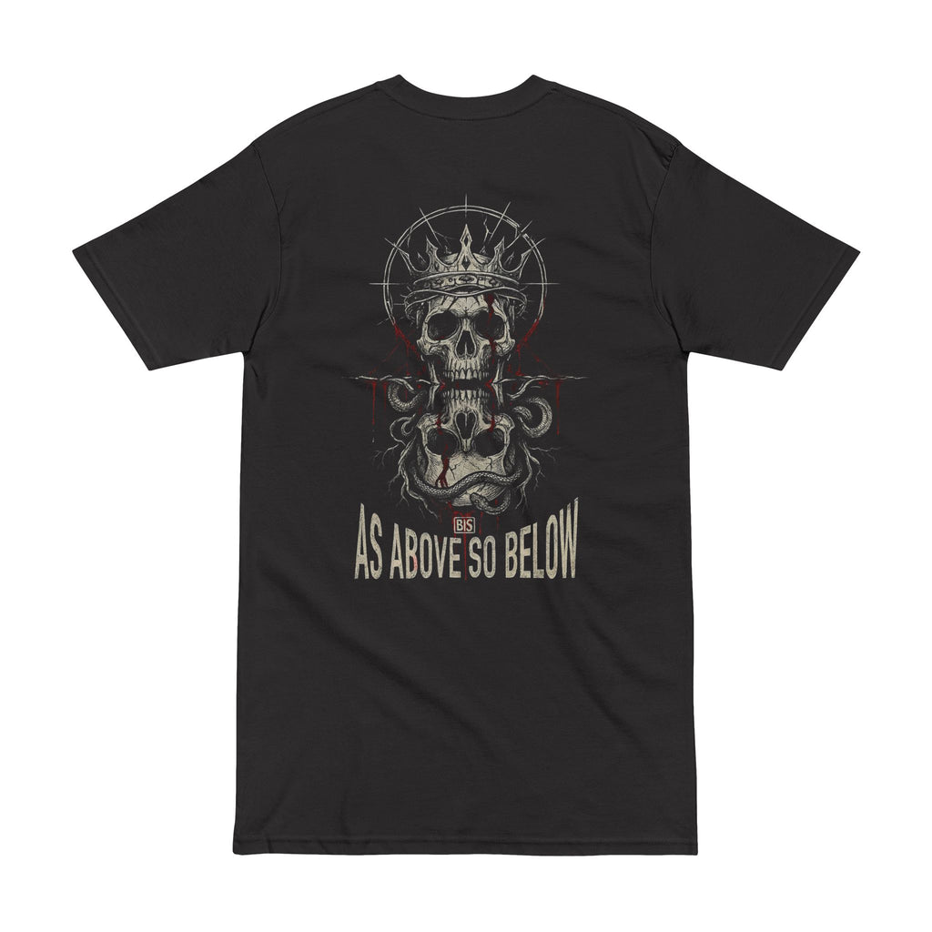 As Above So Below - BIS Original - Skull T-shirt